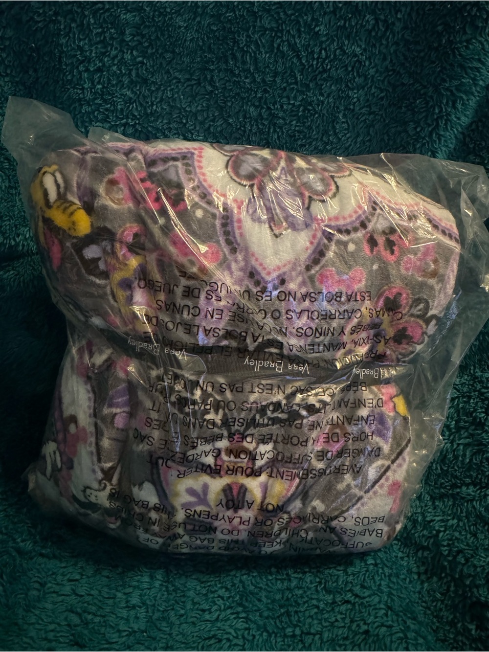 Vera Bradley Mickey’s Sweet Treats Blanket